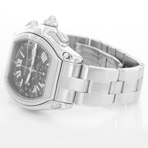 Cartier Roadster Chronograph Stainless Steel Men's Watch W62007X6 2618