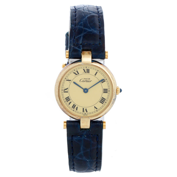 Cartier Vendome Vermeil Ladies Watch