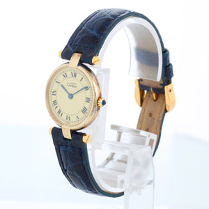 Cartier Vendome Vermeil Ladies Watch