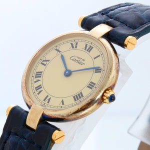 Cartier Vendome Vermeil Ladies Watch