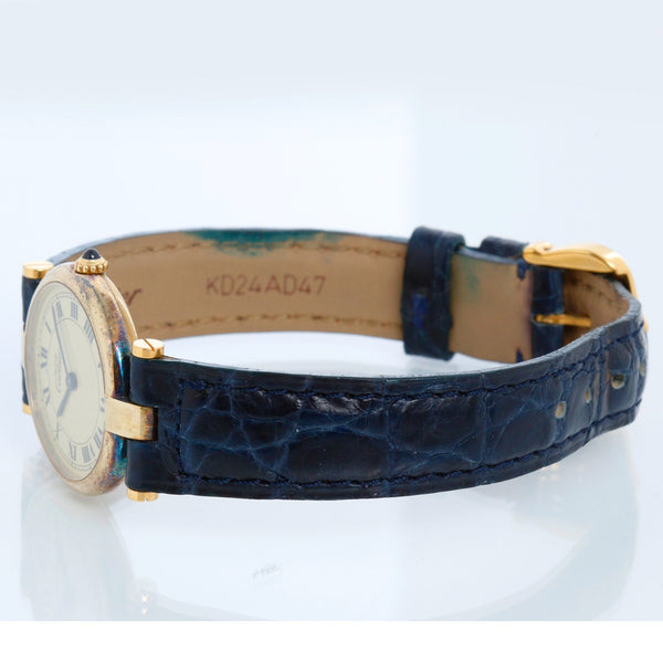 Cartier Vendome Vermeil Ladies Watch
