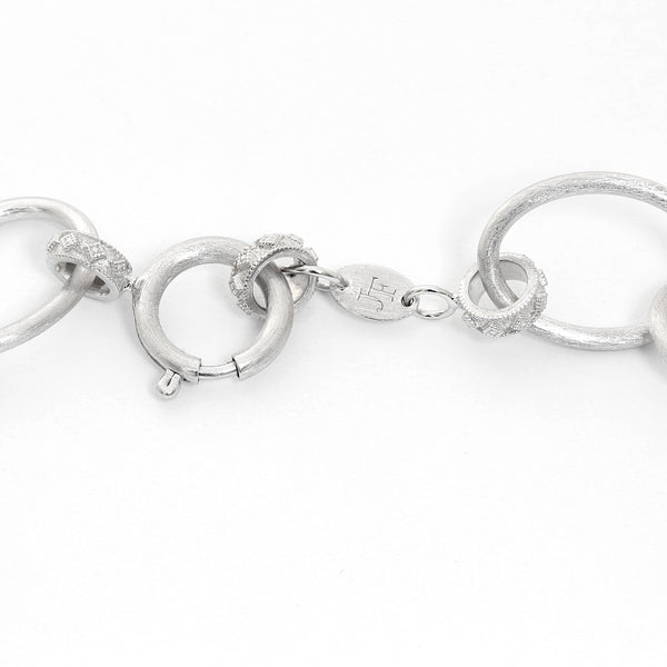 Jude Frances Mixed Metal Large Chain Necklace with Diamond Kits