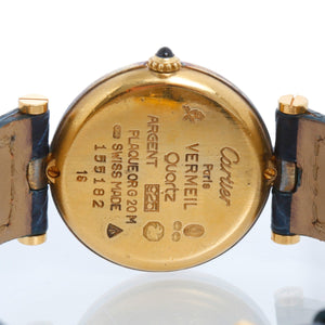 Cartier Vendome Vermeil Ladies Watch