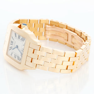 Cartier Santos Demoiselle 18k Yellow Gold Midsize Watch W25062X9