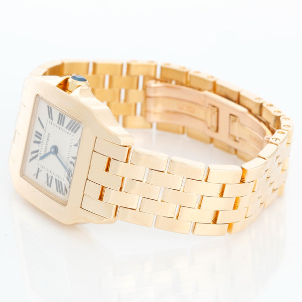 Cartier Santos Demoiselle 18k Yellow Gold Midsize Watch W25062X9