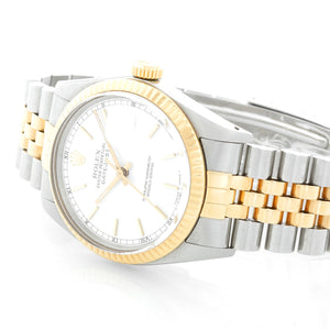 Rolex Datejust 2-Tone Steel & Gold Men's Watch 16013