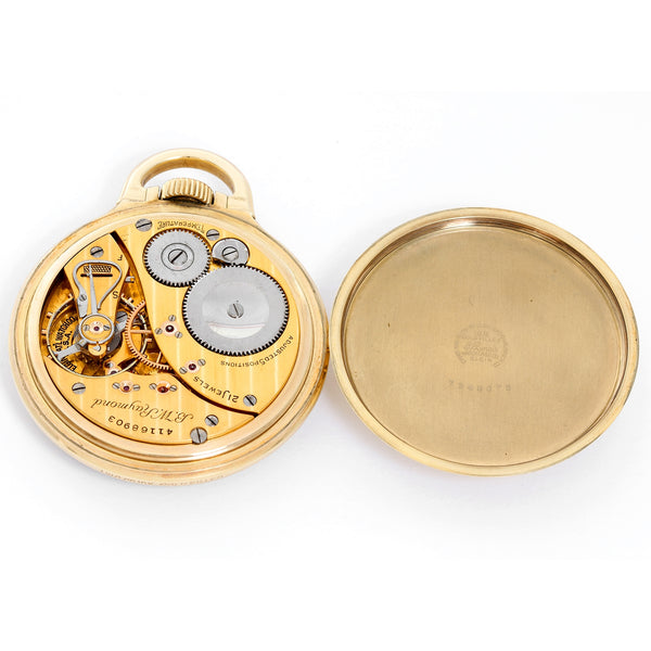 Elgin  BW Raymond Gold Filled Pocket Watch