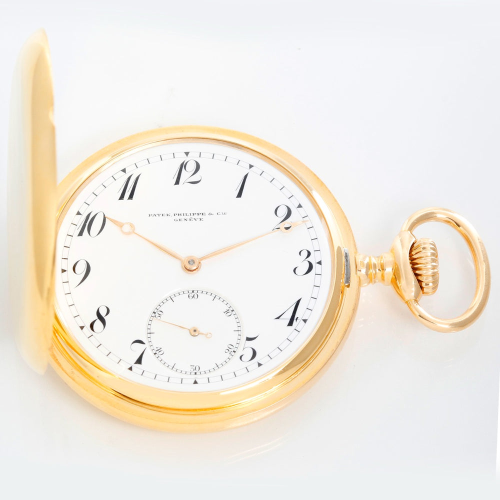 Patek Philippe & Co. 18K Gold Hunter Case Pocket Watch