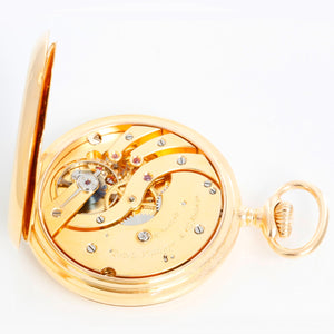 Patek Philippe & Co. 18K Gold Hunter Case Pocket Watch