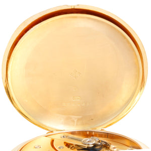 Patek Philippe & Co. 18K Gold Hunter Case Pocket Watch