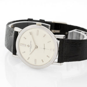 Vintage Vacheron Constantin 18k White Gold Men's Watch