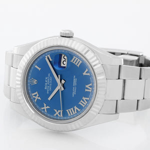 Rolex Datejust II Men's Stainless Steel  41mm Watch 116334