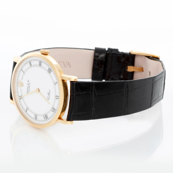 Rolex Cellini 18k Yellow Gold Men's Watch