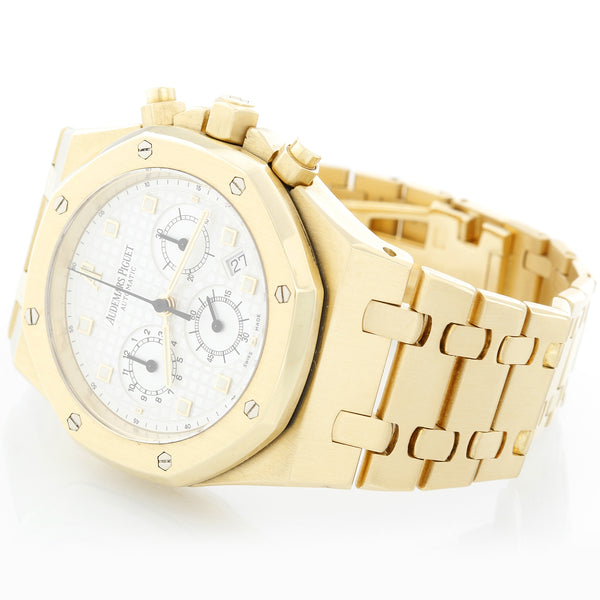 Audemars Piguet Royal Oak Chronograph Men's 18k Yellow Gold Watch 25960BA/O/1185BA/01