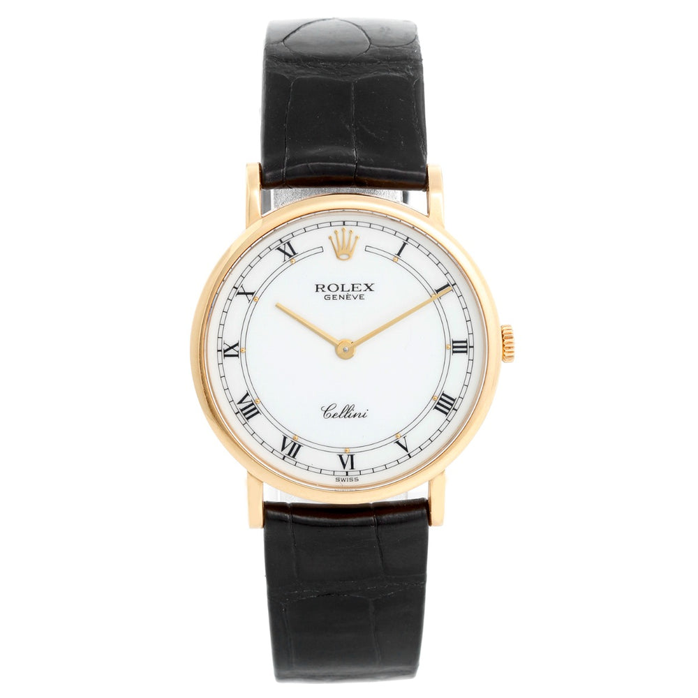 Rolex Cellini 18k Yellow Gold Men's Watch