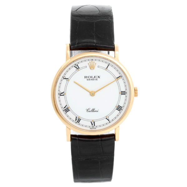 Rolex Cellini 18k Yellow Gold Men's Watch