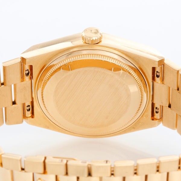 Rolex Oysterquartz President Day-Date Men's 18k Gold Watch 19018