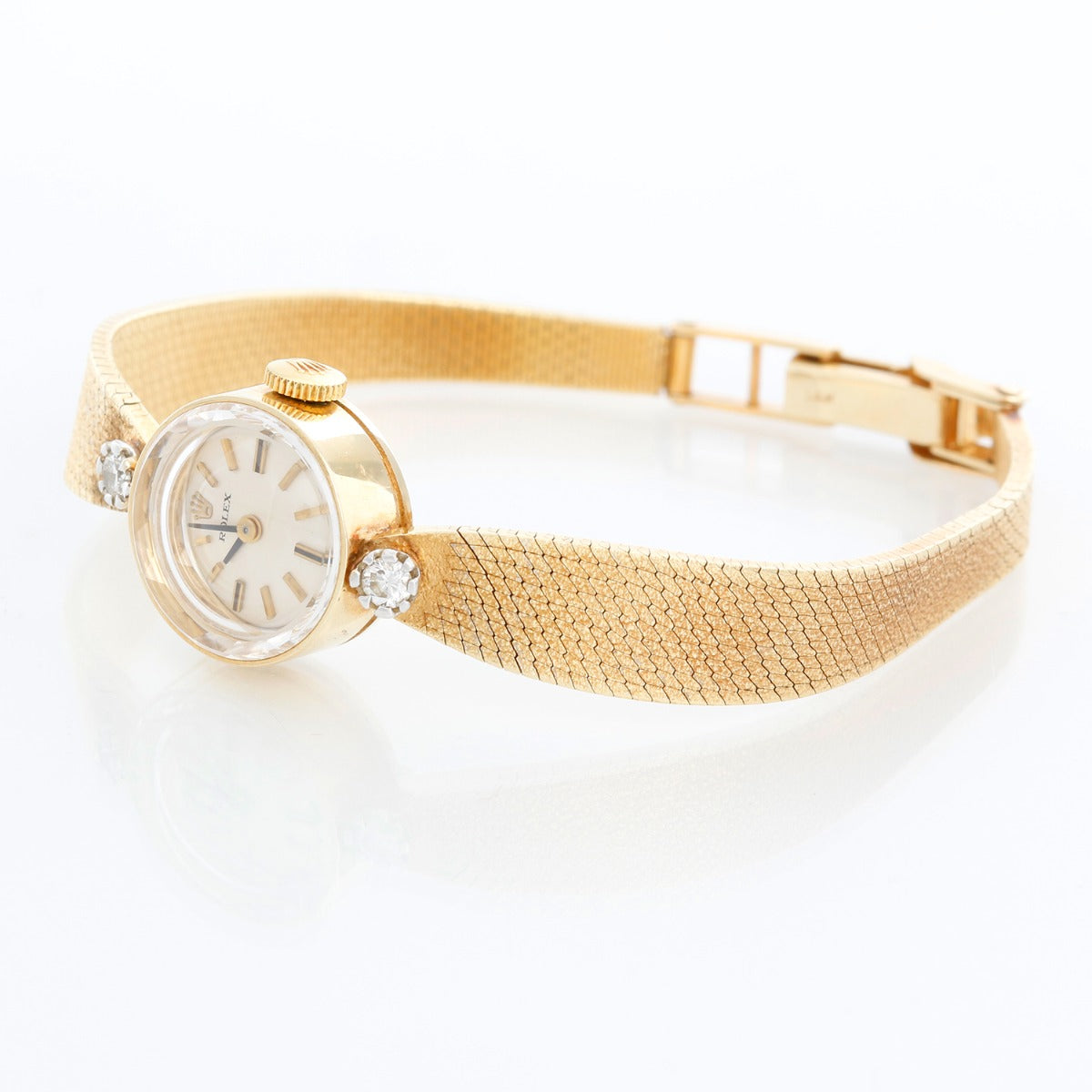 Vintage Rolex Ladies 14k Yellow Gold Watch Ref. 3523 display picture 1