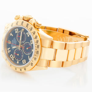 Men's Rolex Cosmograph Daytona 18k Gold Watch 116528