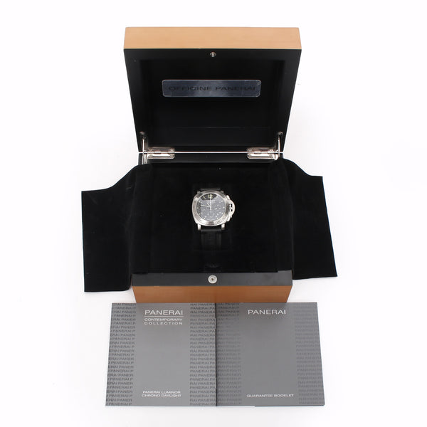 Panerai Luminor Daylight Chronograph Men's Stainless Steel Watch PAM 250 (or PAM00250/PAM250)