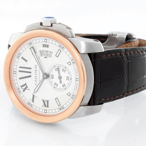 Calibre de Cartier Men's Large 42mm 2-Tone Watch W7100039