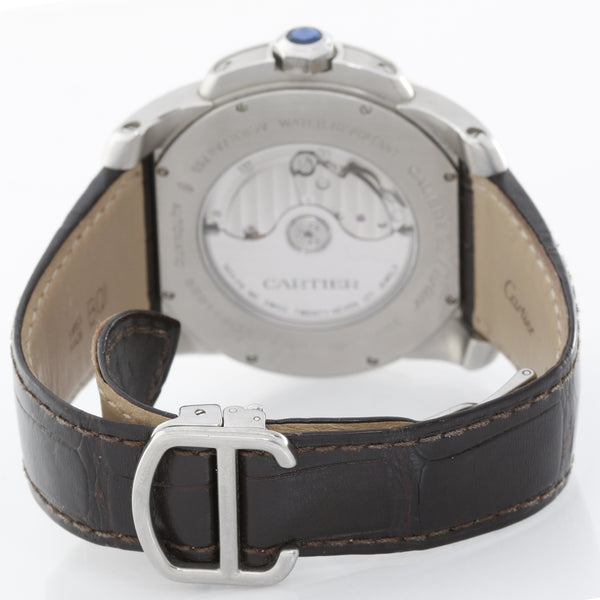 Calibre de Cartier Men's Large 42mm 2-Tone Watch W7100039