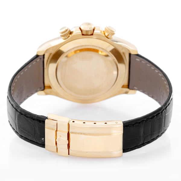 Rolex Cosmograph Daytona 18k Watch 116518 Black MOP