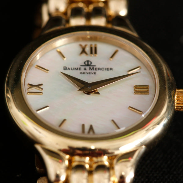 Baume & Mercier 14K Yellow Gold Ladies Classic Watch