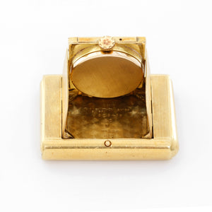 Vintage Art Deco Dunhill Yellow Gold Purse Watch