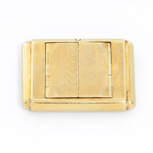 Vintage Art Deco Dunhill Yellow Gold Purse Watch