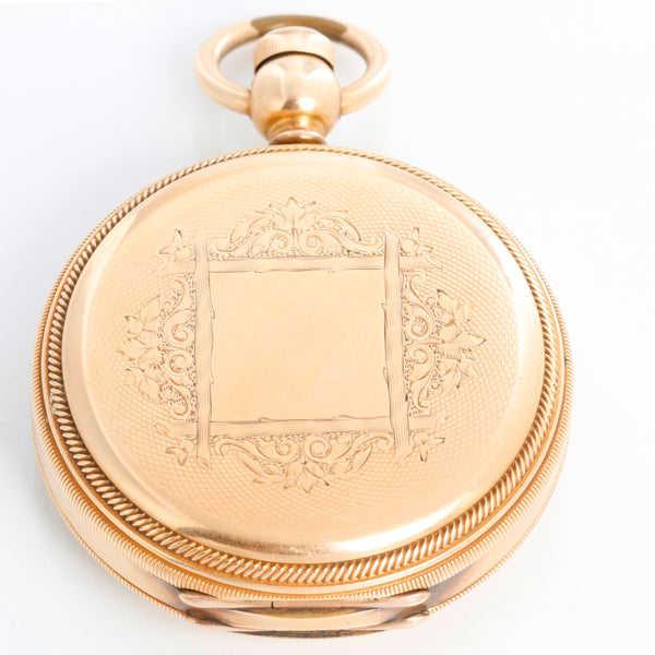 Illinois Watch Co. Currier Gold Filled Pocket Watch