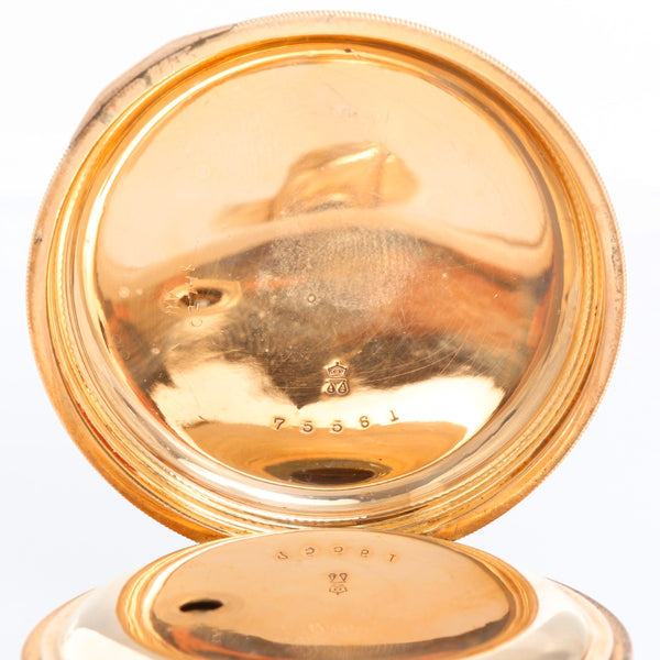 Illinois Watch Co. Currier Gold Filled Pocket Watch