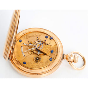 Illinois Watch Co. Currier Gold Filled Pocket Watch