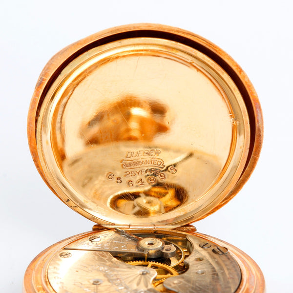 Hampden Gold Filled Ladies Pendant Pocket Watch