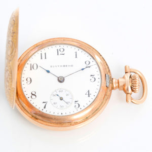 South Bend Gold Filled Ladies Pendant Pocket Watch