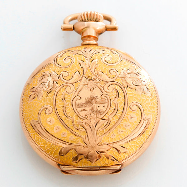 South Bend Gold Filled Ladies Pendant Pocket Watch