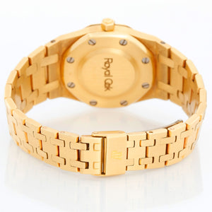 Audemars Piguet Royal Oak Ladies Automatic Watch Yellow Gold