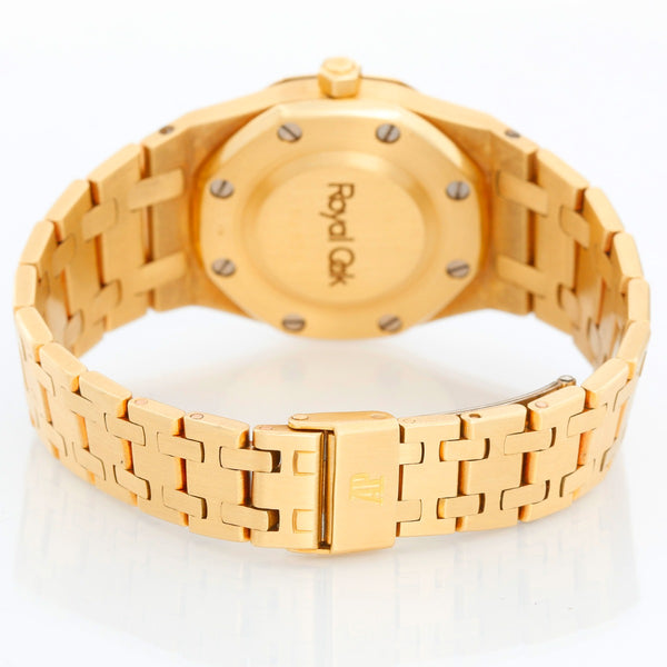 Audemars Piguet Royal Oak Ladies Automatic Watch Yellow Gold