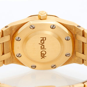 Audemars Piguet Royal Oak Ladies Automatic Watch Yellow Gold