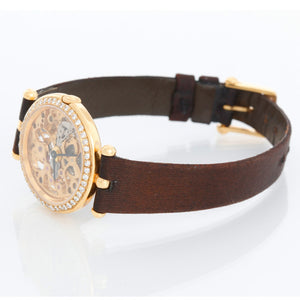 Van Cleef & Arpels 18k Yellow Gold Skeleton  Watch