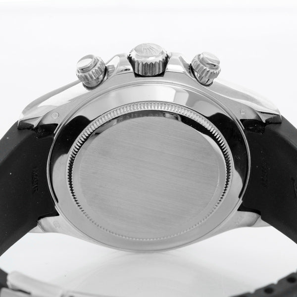 Rolex Daytona 18K White Gold Men's Watch 116519