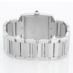 Cartier Tank Francaise Midsize Steel Watch W51011Q3