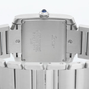 Cartier Tank Francaise Midsize Steel Watch W51011Q3
