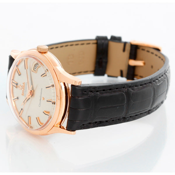 Omega Constellation Automatic 18K Rose Gold Watch Ref 14393/4