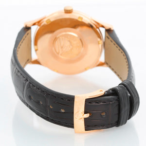 Omega Constellation Automatic 18K Rose Gold Watch Ref 14393/4
