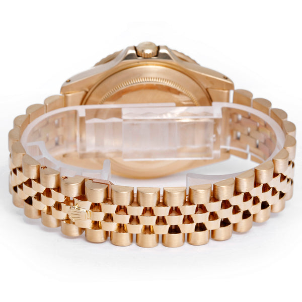 Rolex GMT - Master 16758 18K Yellow Gold Men's Watch