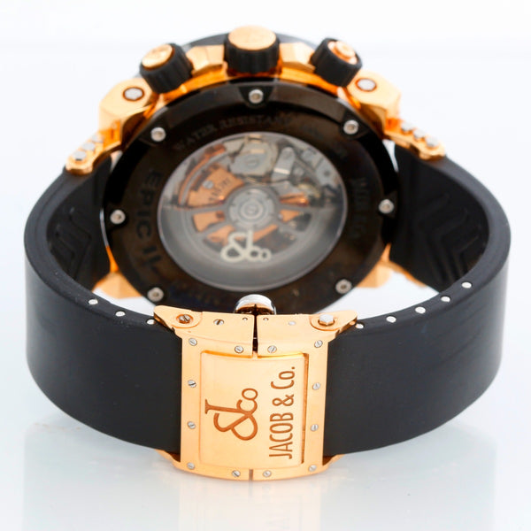 Jacob & Co. Epic II  Rose Gold Limited Edition Mens Watch
