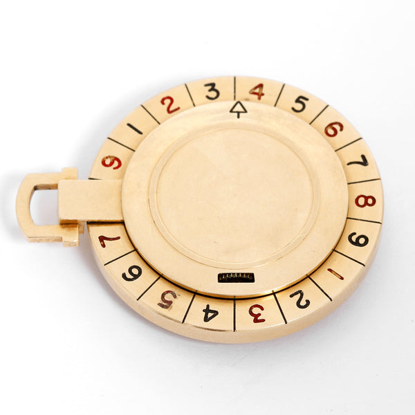 Longines 14K Yellow Gold  Roulette Pocket Watch