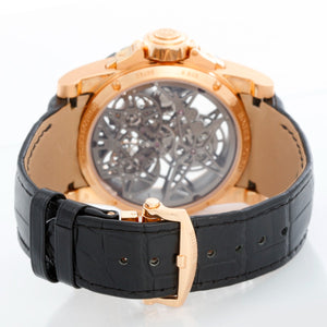 Roger Dubuis Excalibur Double Skeleton Tourbillon 18K Rose Gold