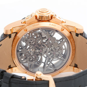 Roger Dubuis Excalibur Double Skeleton Tourbillon 18K Rose Gold